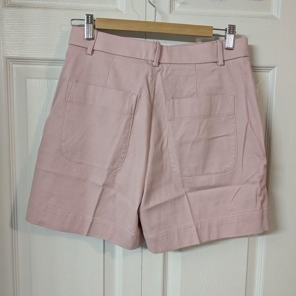 Spanx Supersmooth Stretch Twill Shorts Medium Pink 5 Inch NWT. - Picture 3 of 4